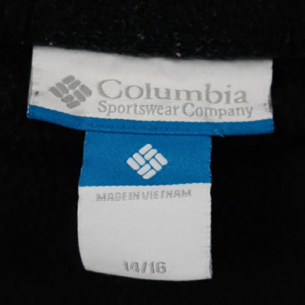 Columbia fleece turtleneck jacket Girls 14-16 - Picture 4 of 7
